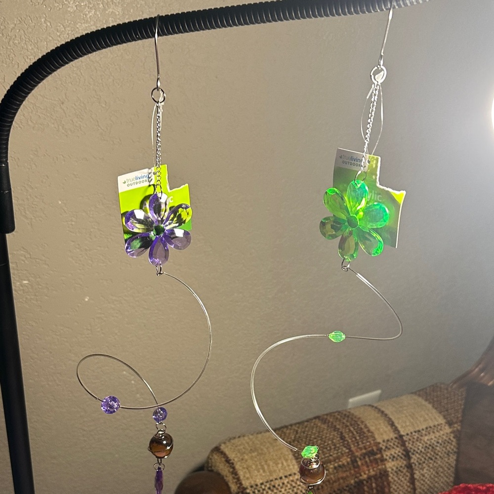 Colorful Hanging Flower Ornaments